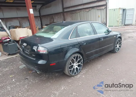 2007 Audi A4 2.0T z USA, uszkodzony, nr VIN WAUAF78E57A149369